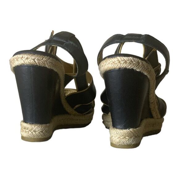 UGG Isabella Wedges Women's Size 8M Strappy Ankle Strap Leather Sandals - Picture 10 of 16